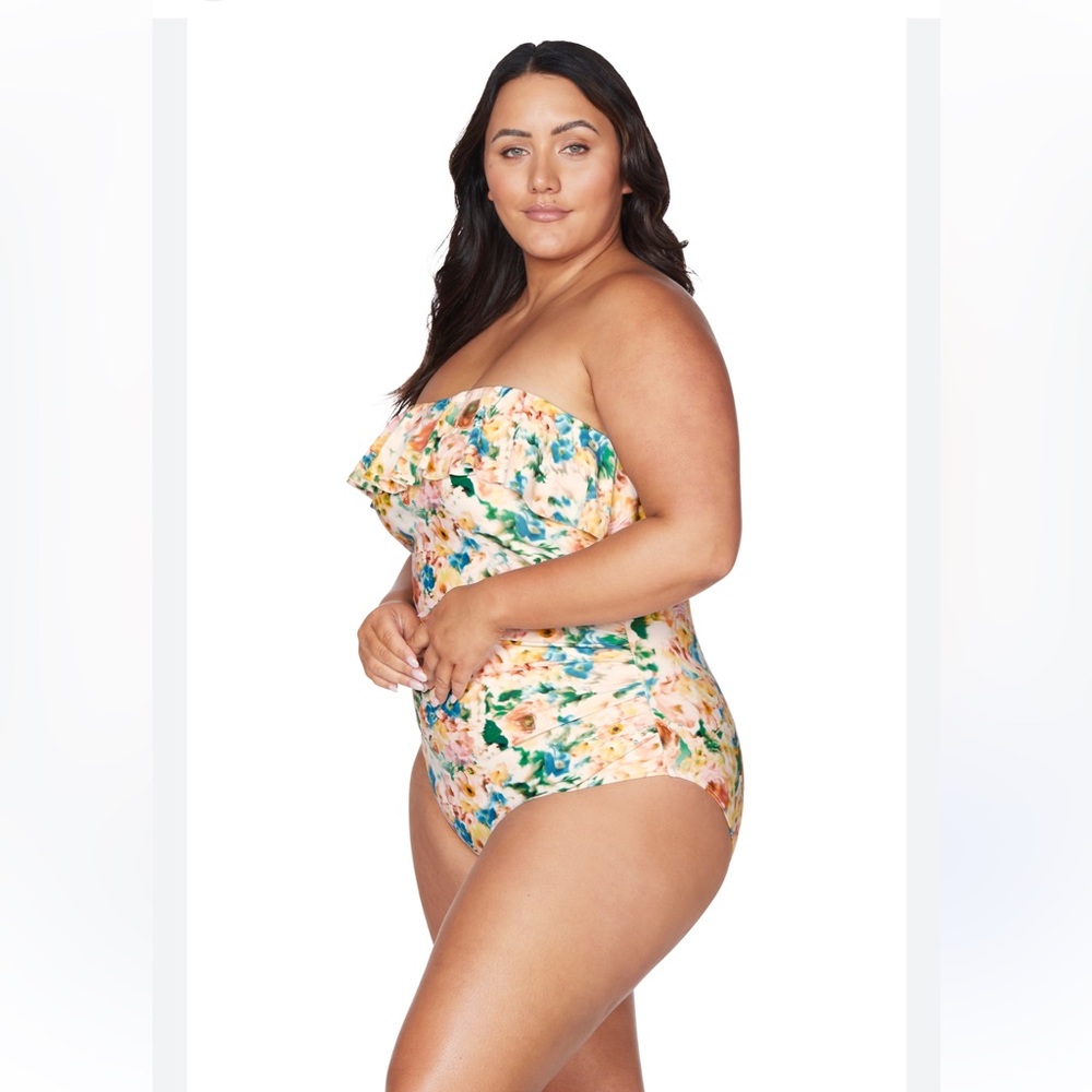 Artesanda Odette Vermeer one piece swimsuit NWT size 14